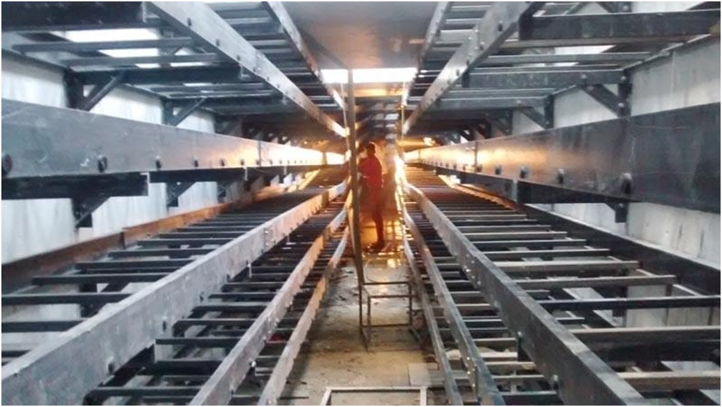 Cable tray power generation